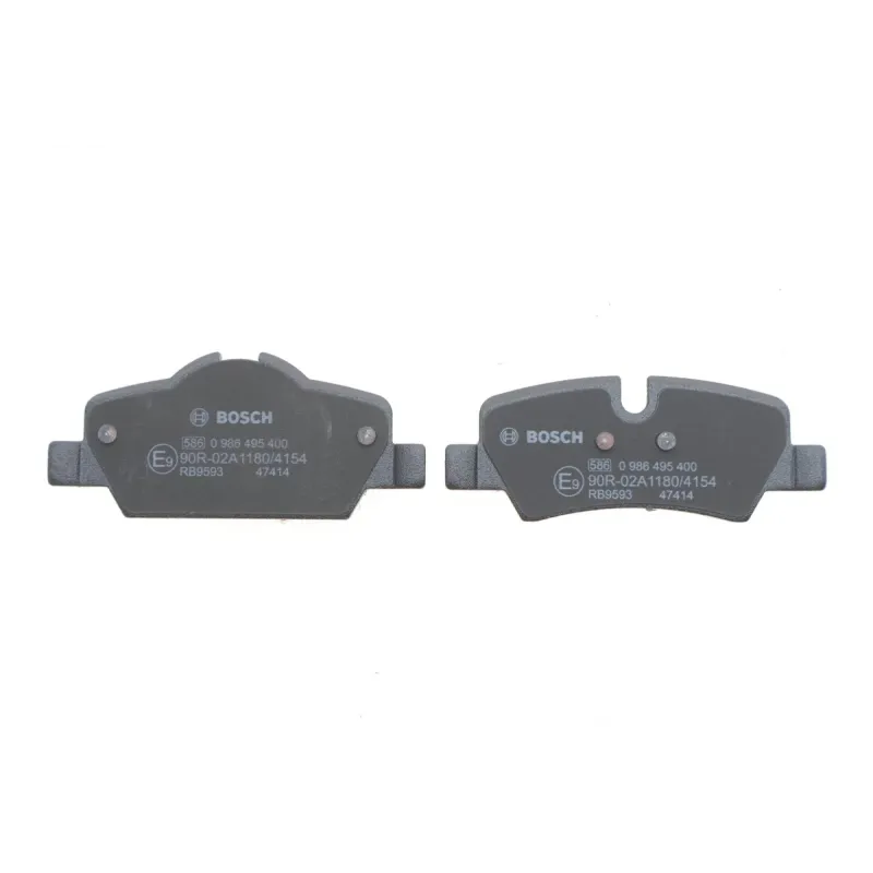 Колодки гальмівні задні BOSCH 0 986 495 400 для Mini Cooper F55/F56/F57 2013- 16.6 мм
