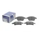 Колодки гальмівні передні BOSCH 0 986 495 407 для Ford Galaxy, Mondeo V, Fusion 155.2x66.7 мм