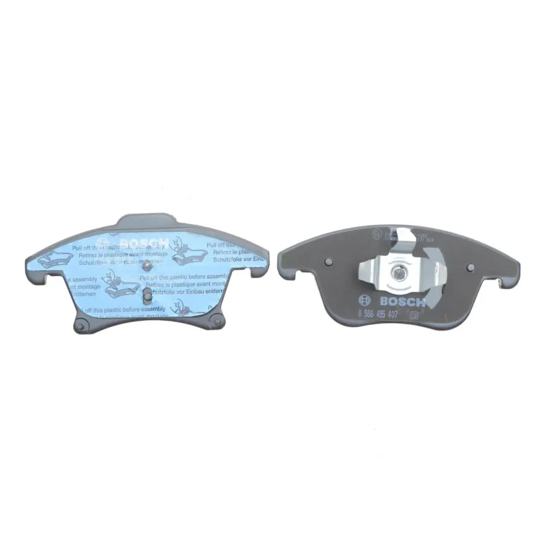 Колодки гальмівні передні BOSCH 0 986 495 407 для Ford Galaxy, Mondeo V, Fusion 155.2x66.7 мм