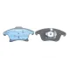 Колодки гальмівні передні BOSCH 0 986 495 407 для Ford Galaxy, Mondeo V, Fusion 155.2x66.7 мм