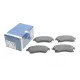 Колодки гальмівні передні BOSCH 0 986 495 423 для Chevrolet Aveo T300, Opel Astra J, 147.9x60.3x17.9 мм