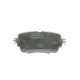 Колодки гальмівні задні BOSCH 0 986 495 426 для Audi A6/A7/A8/Q7/Q8 2015-, 17мм