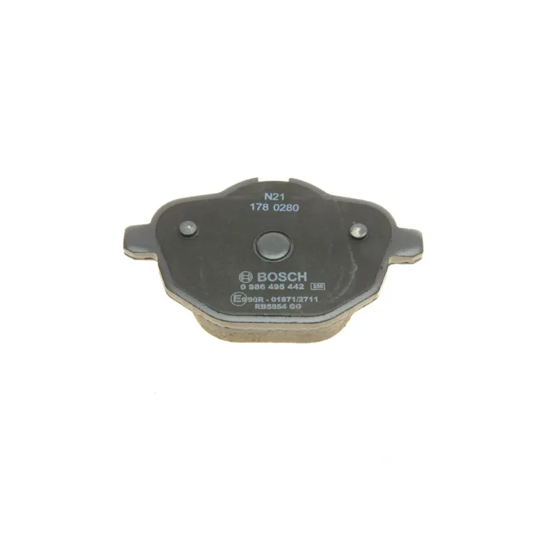 Колодки гальмівні задні BOSCH 0 986 495 442 для BMW 5 (G30/G31) 6 (G32) 7 (G11/G12), 17.7 мм