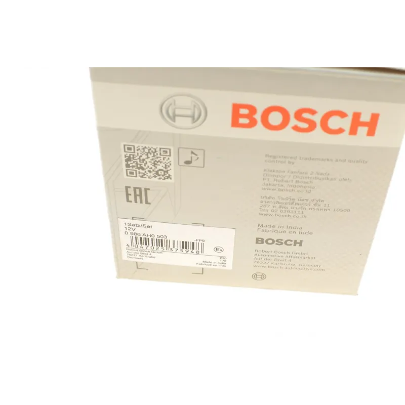 Звуковий сигнал BOSCH 0 986 AH0 503 для Volkswagen Golf IV 1997-2005 (420Hz)