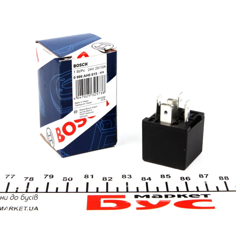 Реле поворотів (24V) Man/MB/Scania (5 контактів) = 0 332 204 202