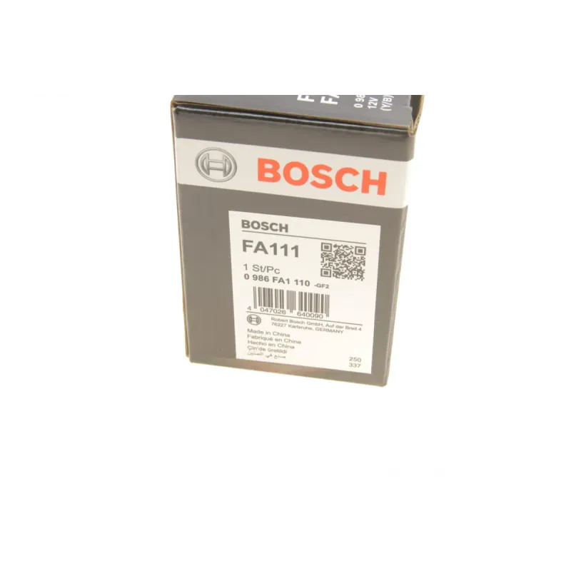 Акумулятор AGM BOSCH 0 986 FA1 110 4Ah/70A 12V (113x70x105) для мотоциклів