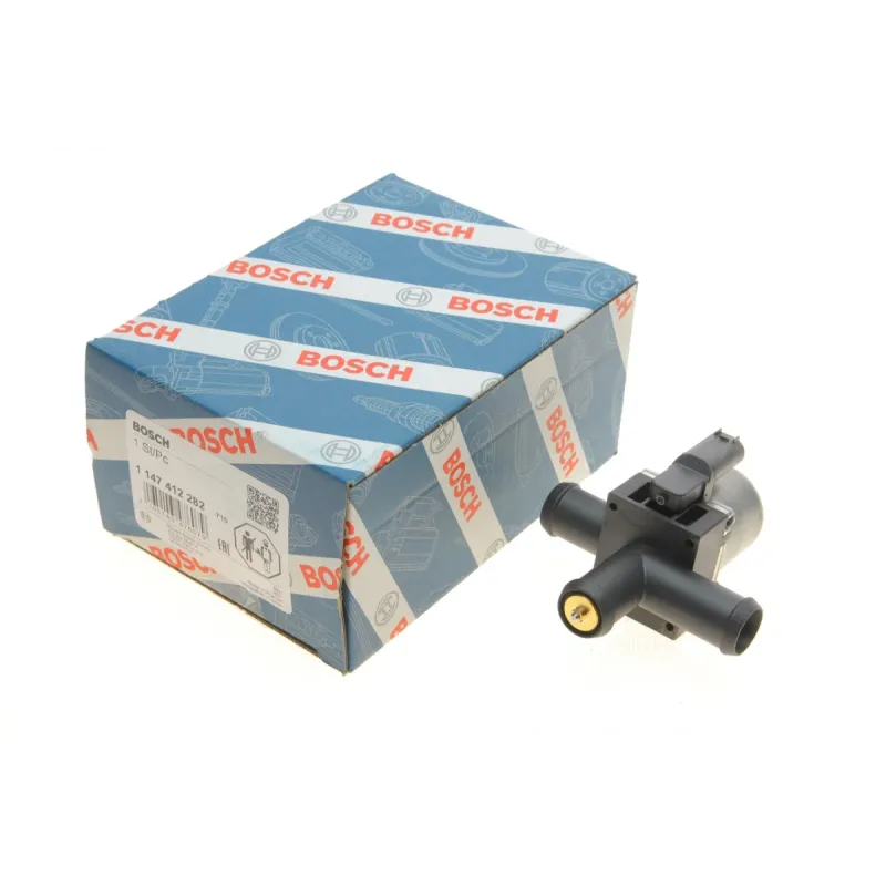 Кран пічки BOSCH 1 147 412 282 для Mercedes-Benz E-Class W212, B-Class W247 2009-