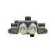 Кран пічки BMW 5 (E60)/6 (E63)/7 (E66) 2.0-6.0 01-10 M47/M54/M57/N46/N47/N52/N53/N54/N62/N74