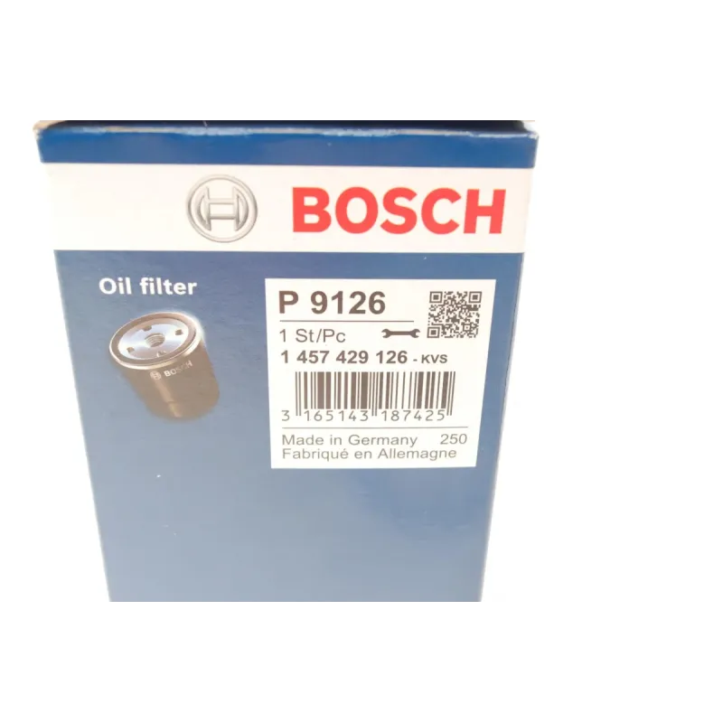 Фільтр масляний BOSCH 1 457 429 126 для Mercedes-Benz E-Class (W210/W211) S-Class (W220) 3.2CDI 1999-2009, 64x31x135 мм