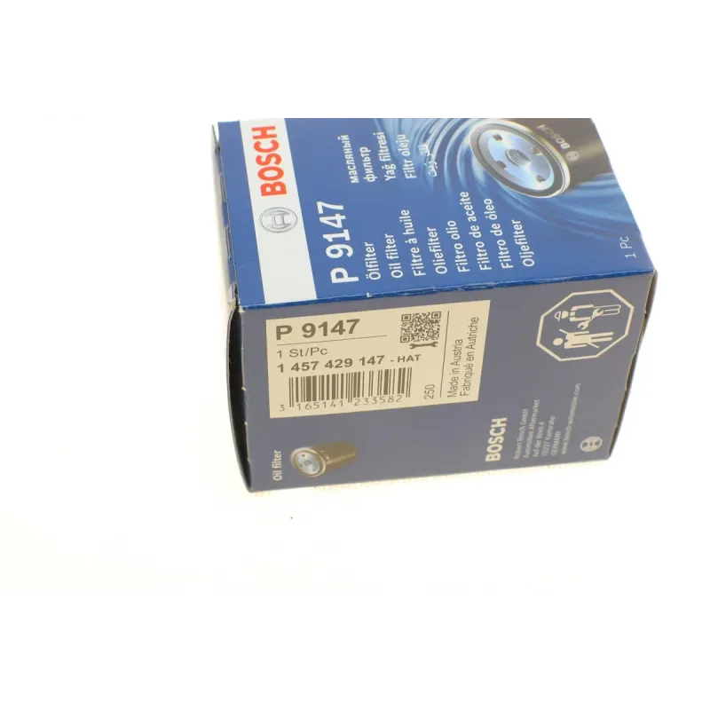 Фільтр масляний BOSCH 1 457 429 147 для Mercedes-Benz A-Class W168 1997-2004, 52x78 мм