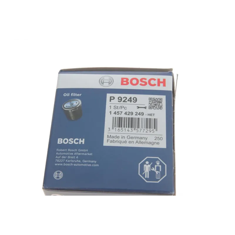 Фільтр масляний BOSCH 1 457 429 249 для Ford Transit, Citroen Jumper 2.2HDI/2.4TDCi, Peugeot 2.0HDI