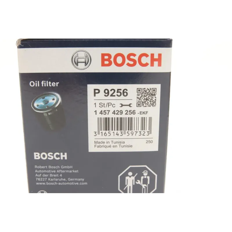 Фільтр масляний BOSCH 1 457 429 256 для Opel Combo, Fiat Doblo 1.3 JTD/CDTI, зовнішній діаметр 65 мм