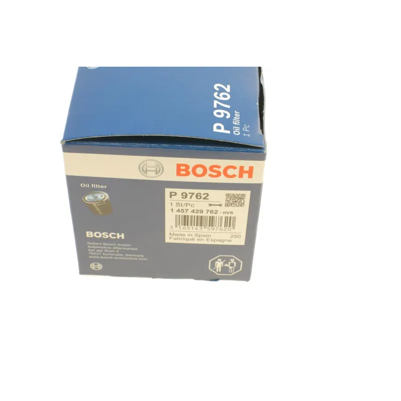 Фільтр масляний BOSCH 1 457 429 762 для Volvo C70, S40, S60, S70, S80, XC90 1995-2012, 76x79 мм