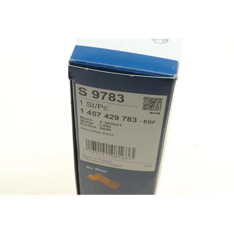 Фільтр повітряний MB (W124) OM602