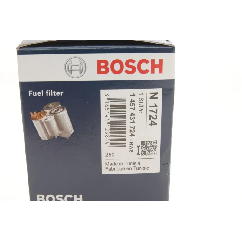 Фільтр паливний BOSCH 1 457 431 724 для Renault Trafic, Master 1.9-2.5TDCi, діаметр 71.5 мм