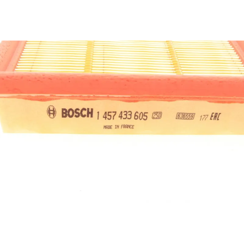 Фільтр повітряний BOSCH 1 457 433 605 для Ford Fiesta, Mazda 323/626 (254x177x42 мм)