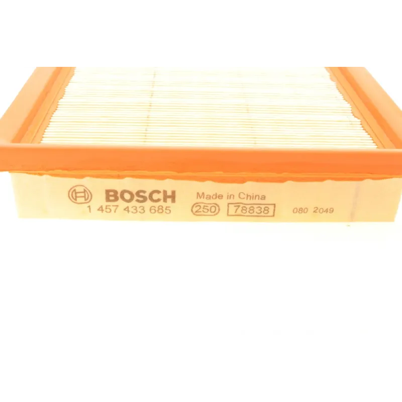Фільтр повітряний BOSCH 1 457 433 685 для Mazda 626 II GC, Mazda 929 III HC, Hyundai Accent II LC, 248x166x33 мм
