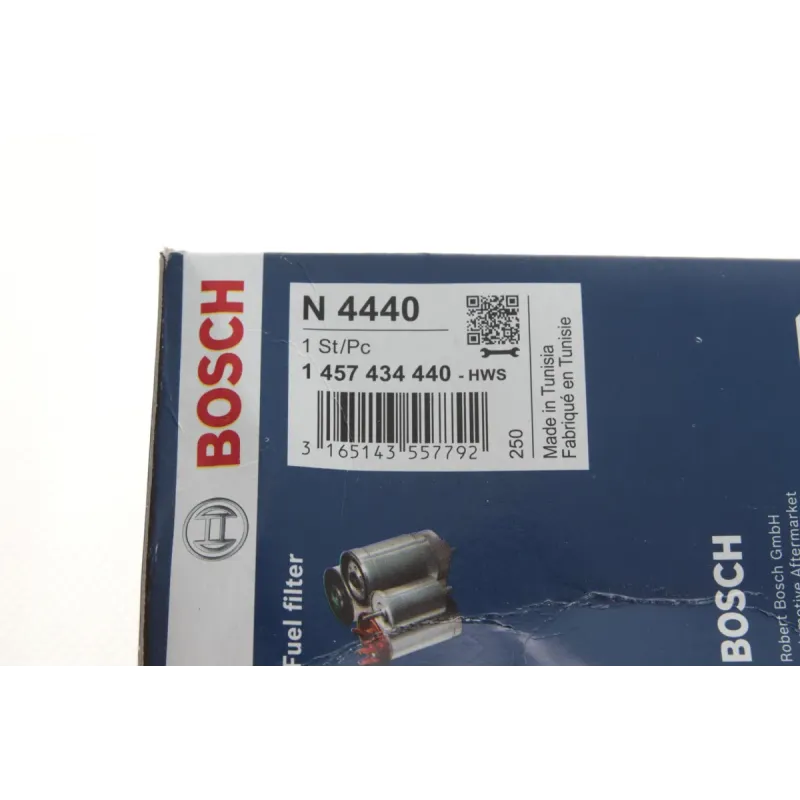 Фільтр паливний BOSCH 1 457 434 440 для Toyota RAV 4 2.0-2.2 D 4WD 2001-, діаметр 64.5 мм