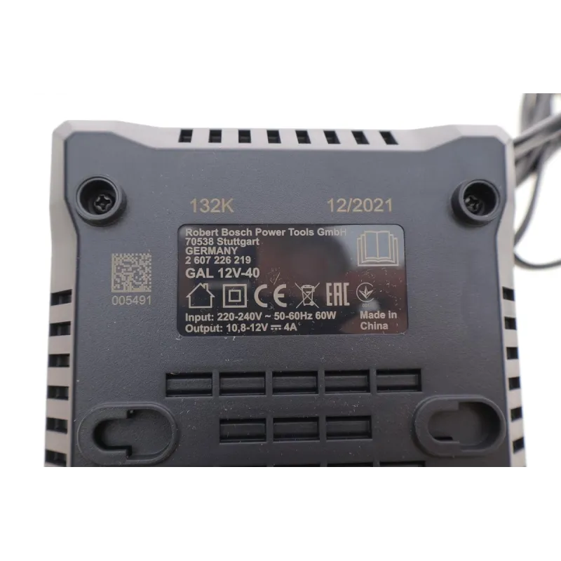 Зарядний пристрій BOSCH GAL 12V-40 Li-Ion 1 600 A01 9R3 для інструменту