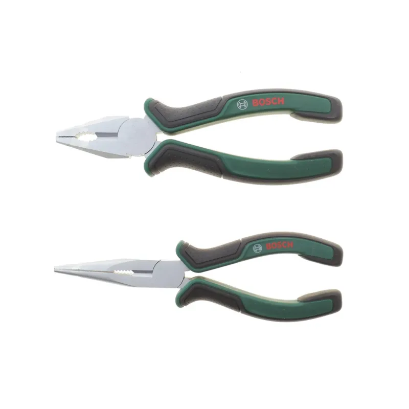 Плоскогубці універсальні BOSCH 1 600 A02 75H, комплект 2 шт.