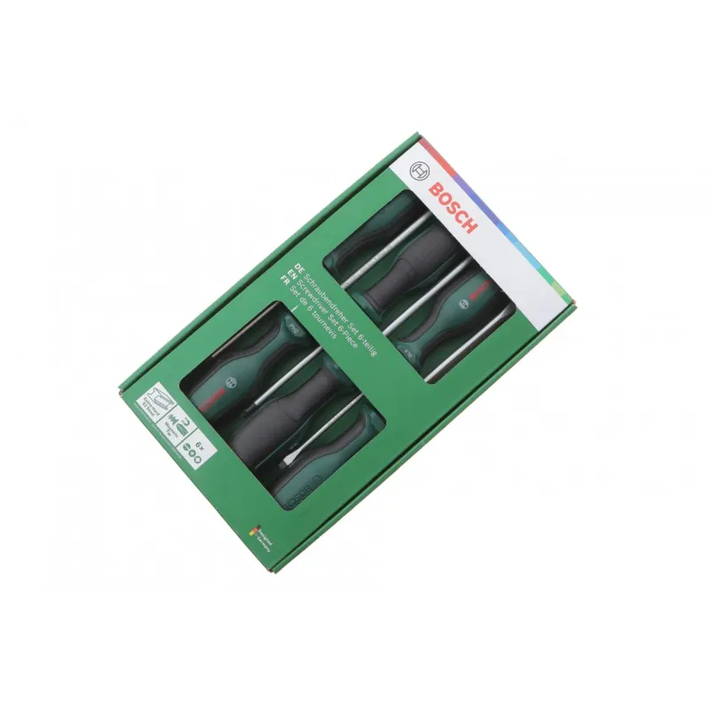 Набір викруток Torx/PH/PZ/SL 6 од. BOSCH 1 600 A02 BX7
