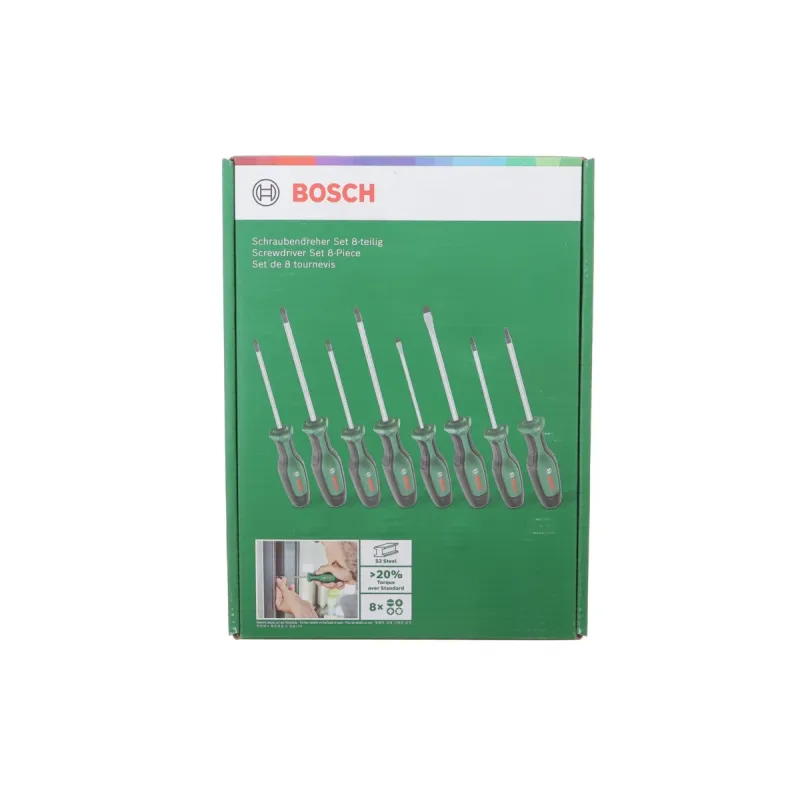 Набір викруток Torx/PH/PZ/SL BOSCH 1 600 A02 BX8