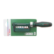 Викрутка з тріскачкою BOSCH 1 600 A02 Z9A з бітами 18 од.