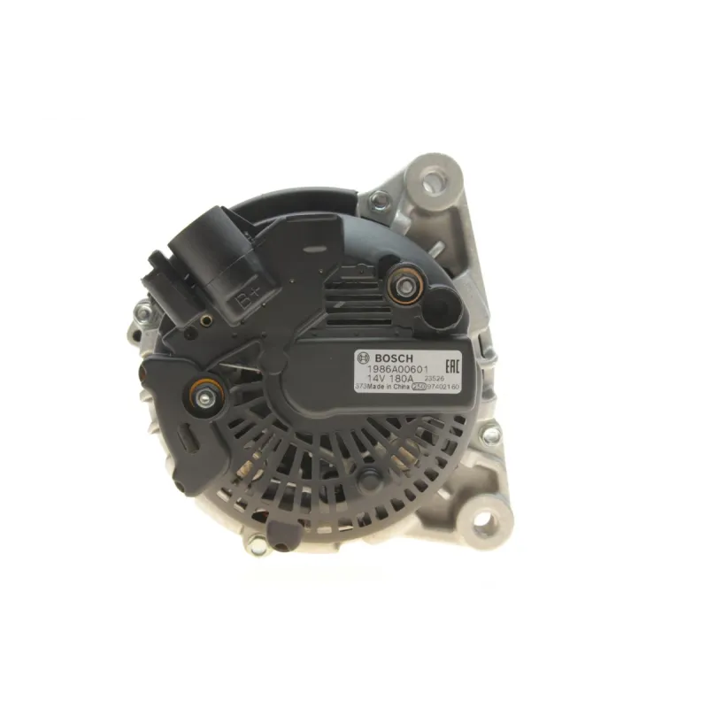 Генератор BOSCH 1 986 A00 601 14V 180A для Citroen Berlingo/Peugeot Partner 1.6 BlueHDi Ø54мм 6 канавок