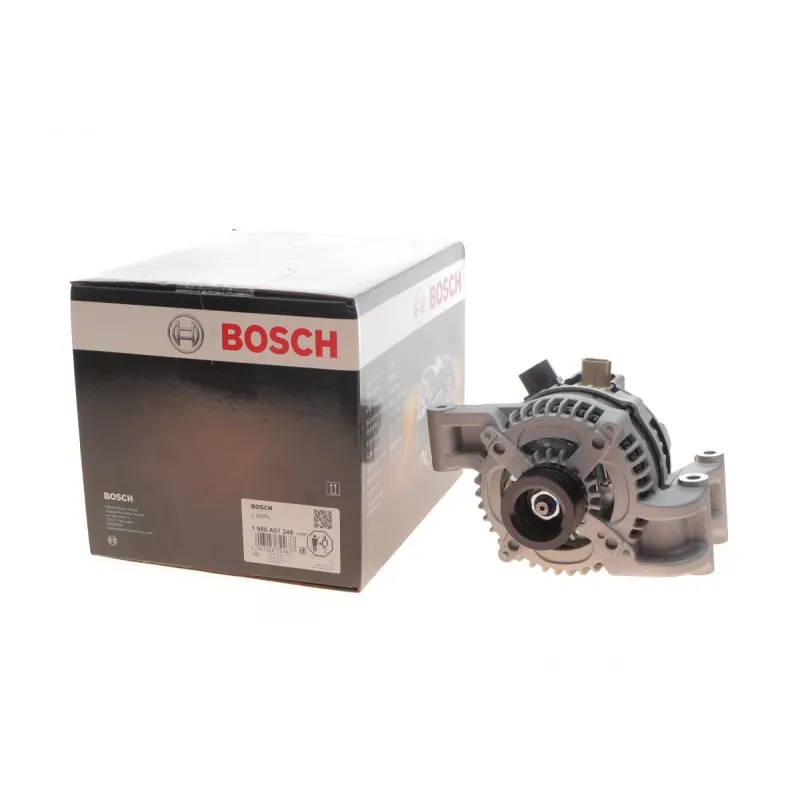 Генератор BOSCH 1 986 A01 349 для Ford Focus II 1.8/2.0 2004-2012 (14V/120A)