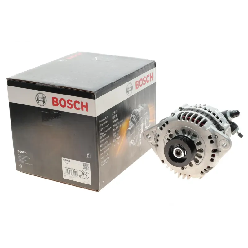 Генератор BOSCH 1 986 A01 357 для Opel Astra G/Combo/Corsa C 1.7DI/TDI/CDTI 00-09 (14V/100A) зі шків. 57мм, 6 кан.
