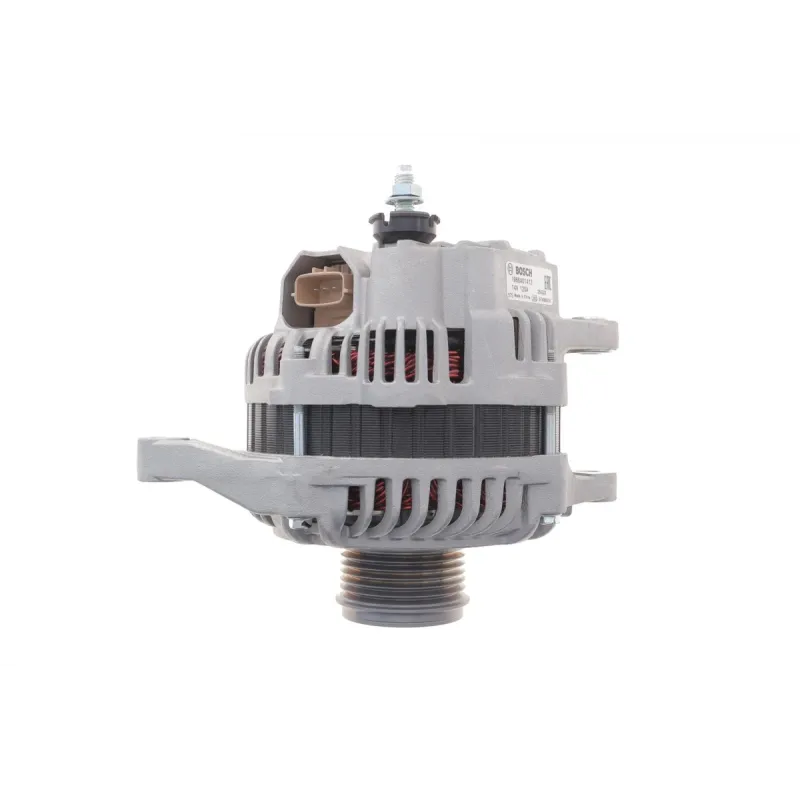 Генератор BOSCH 1 986 A01 413 для Mitsubishi Outlander II CW_W 2006-2012 (14V/140A, Ø 55 мм, 6 канавок)
