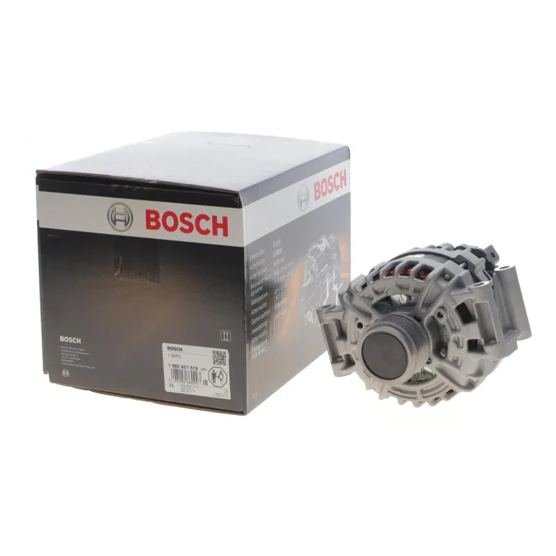 Генератор BOSCH 1 986 A01 519 для Audi A3, VW Golf, Skoda Octavia 1.8-2.0TSI 14V/140A