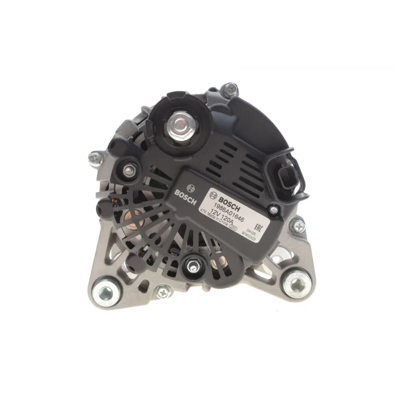 Генератор BOSCH 1 986 A01 646 14V 120A для Renault Kangoo/Dacia Duster 1.2 TCe, Ø 48.7 мм