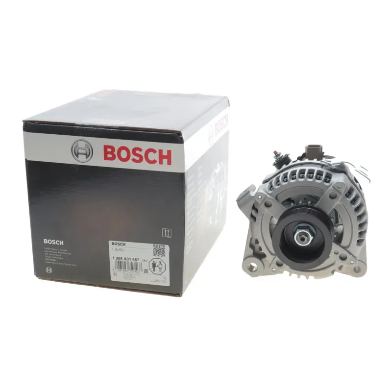 Генератор BOSCH 1 986 A01 687 для Toyota Rav4 III (ACA3_) 2006-, 14V 100A, Ø 60 мм
