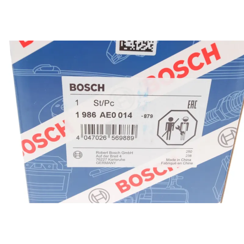 Реле генератора BOSCH 1 986 AE0 014 для Volkswagen Jetta 1.4/2.0 TSI 2014-, Polo 1.4/1.6 2009-