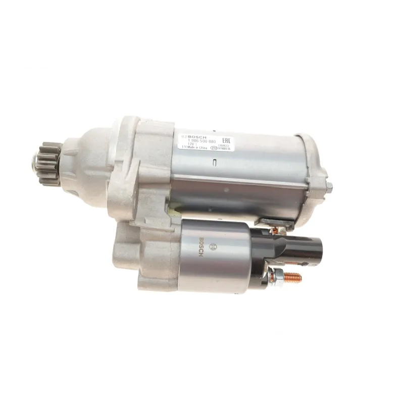 Стартер BOSCH 1 986 S00 880 для Audi A3, Skoda Fabia, VW Passat B8 1.0-2.0 11- (1.1kW, z=13)