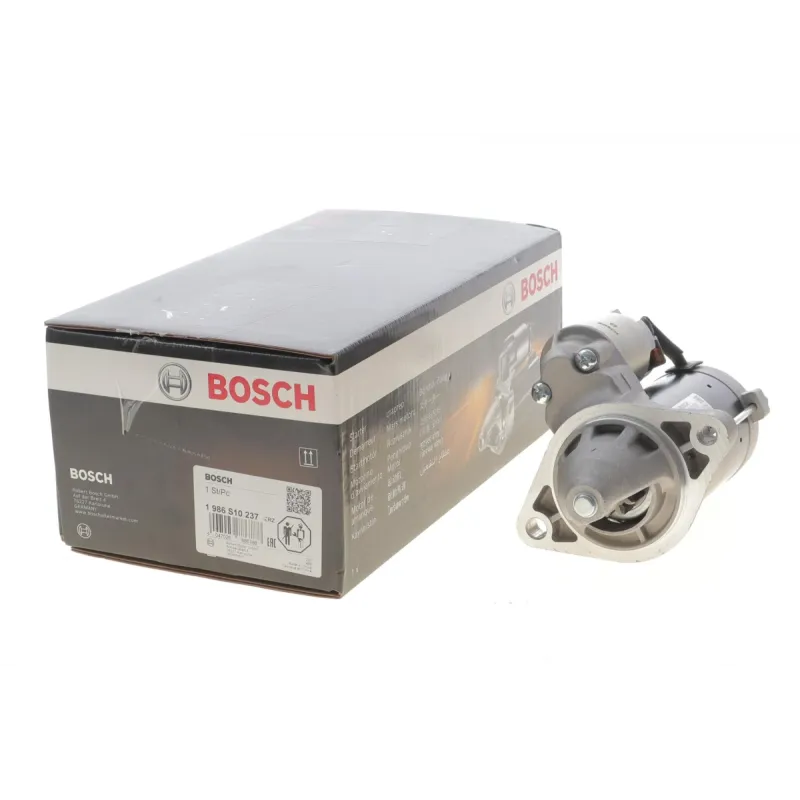 Стартер BOSCH 1 986 S10 237 для Toyota Avensis, Corolla 1.8 VVT-i 2000-2009 (12V/1.6kW)