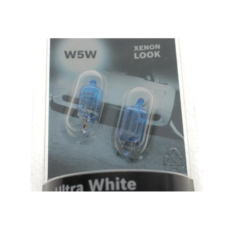 Автолампа W5W 12V 5W W2.1x9.5d  Ultra White 4200K (BL)