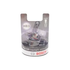 Автолампа BOSCH HB3 12V 60W P20d Plus 120 Gigalight 1 987 301 131 для Alfa Romeo 166, GTV, Spider
