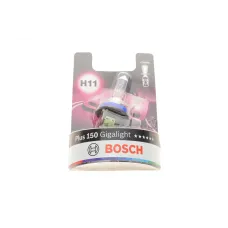 Автолампа BOSCH H11 12V 55W PGJ19-2 1 987 301 138 Plus 150 Gigalight