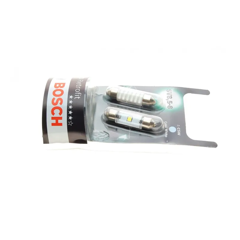 Автолампа LED BOSCH 1 987 301 501 C5W 12V 1W S8.5d (палець) Комплект 2 шт.