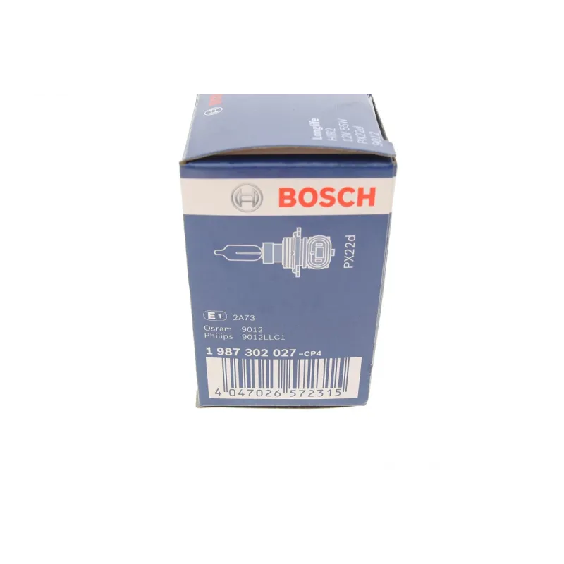 Автолампа HIR2 12V 55W PX22d BOSCH 1 987 302 027 Longlife Daytime