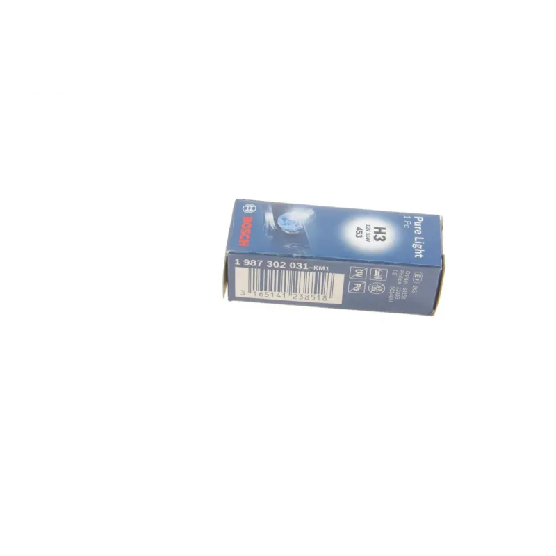 Автолампа розжарювання BOSCH H3 12V 55W PK22s 1 987 302 031 для Alfa Romeo 145 1994-1999, 146 1994-2001