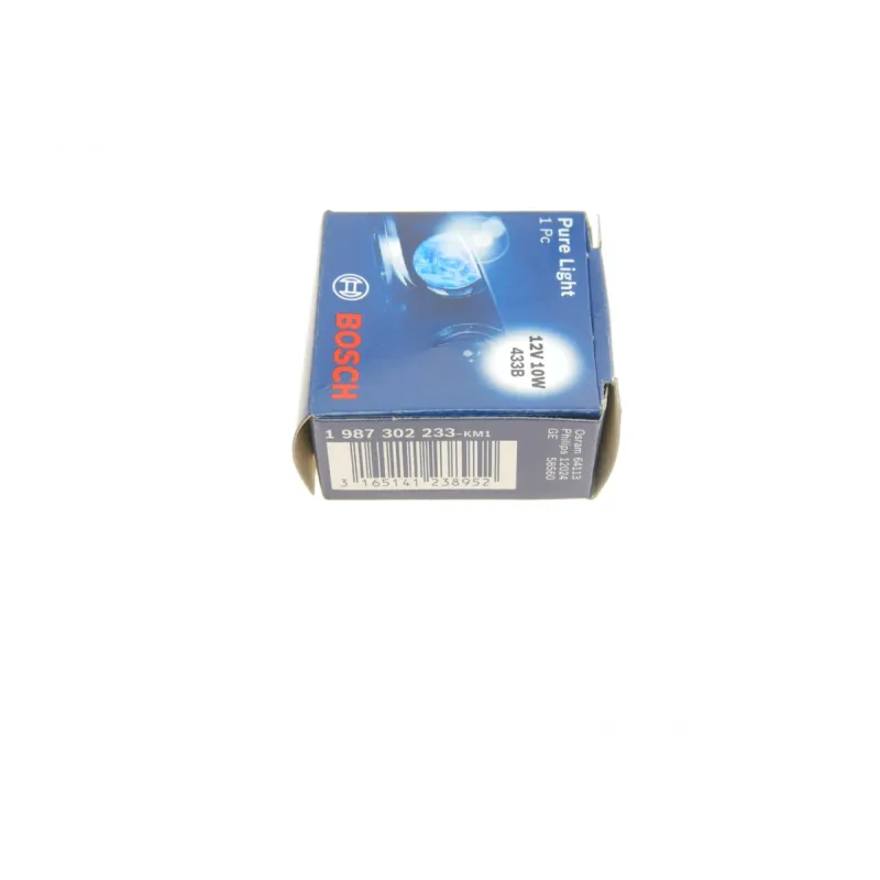 Автолампа BOSCH 1 987 302 233 H10W 12V 10W BA9s Pure Light
