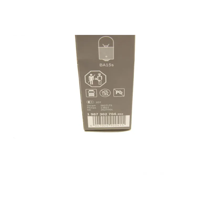 Автолампа розжарювання BOSCH R5W 24V 5W BA15s 1 987 302 704