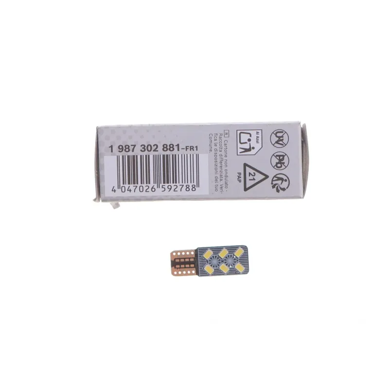 Автолампа W5W 12V 1W W2.1x9.5d Eco LED WS 6000K