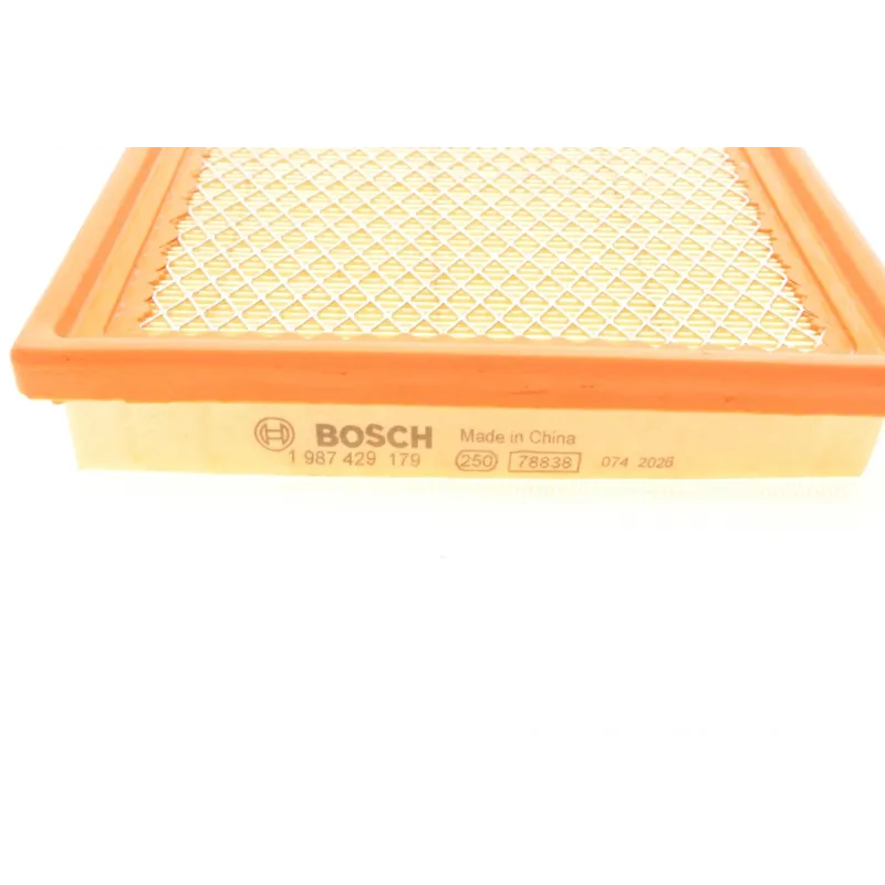 Фільтр повітряний BOSCH 1 987 429 179 для Kia Cerato/Shuma 1.6/1.8i 2001-2004, 340x171x33 мм