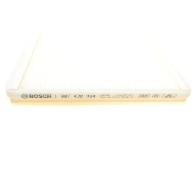 Фільтр салону BOSCH 1 987 432 084 для Toyota RAV4 II 2000-2005, Yaris 1999-2005, 219x200x18 мм