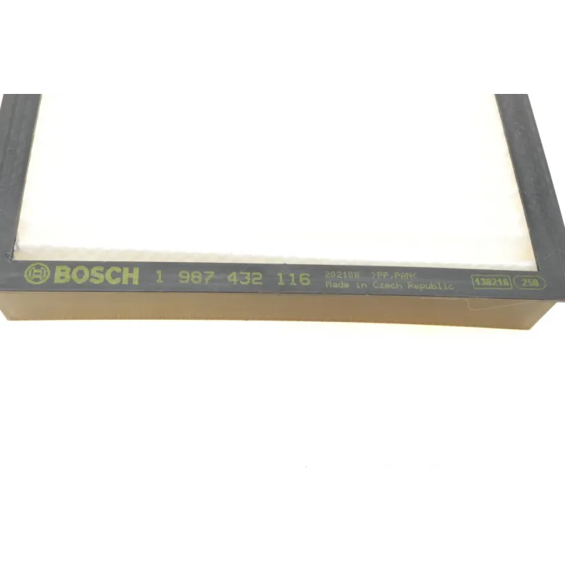 Фільтр салону BOSCH 1 987 432 116 для Land Rover Freelander LN 1998-2006, 243.5x218.7x34 мм