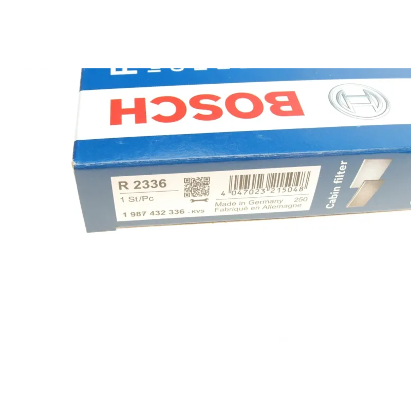 Фільтр салону вугільний BOSCH 1 987 432 336 для BMW 3 (E46) 1998-2005, X3 (E83) 2004-